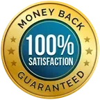 Money-back satisfaction badge