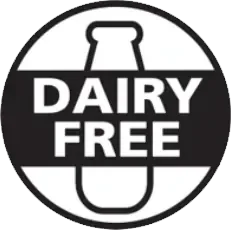 Dairy free badge badge